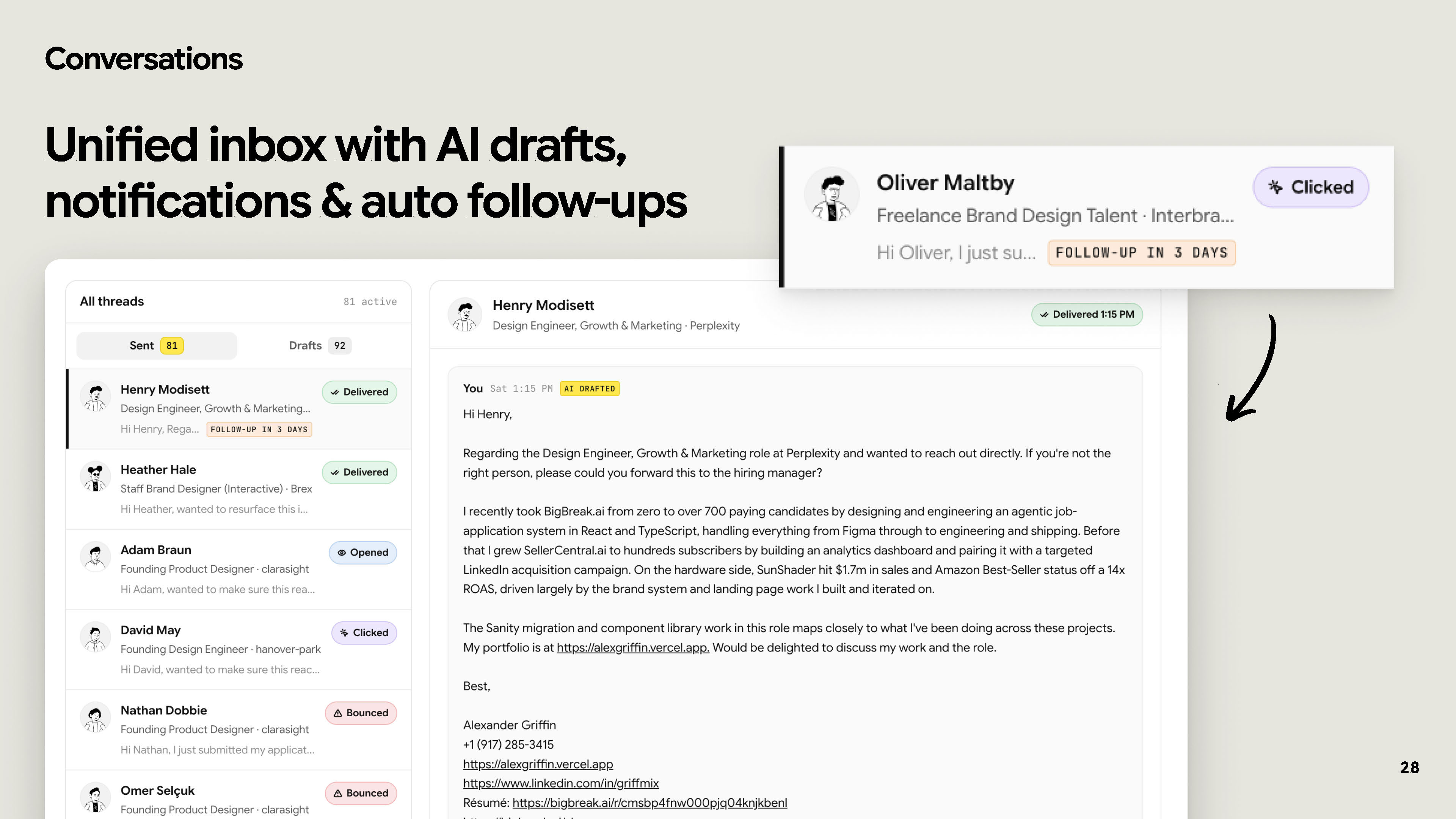 BigBreak — Solution