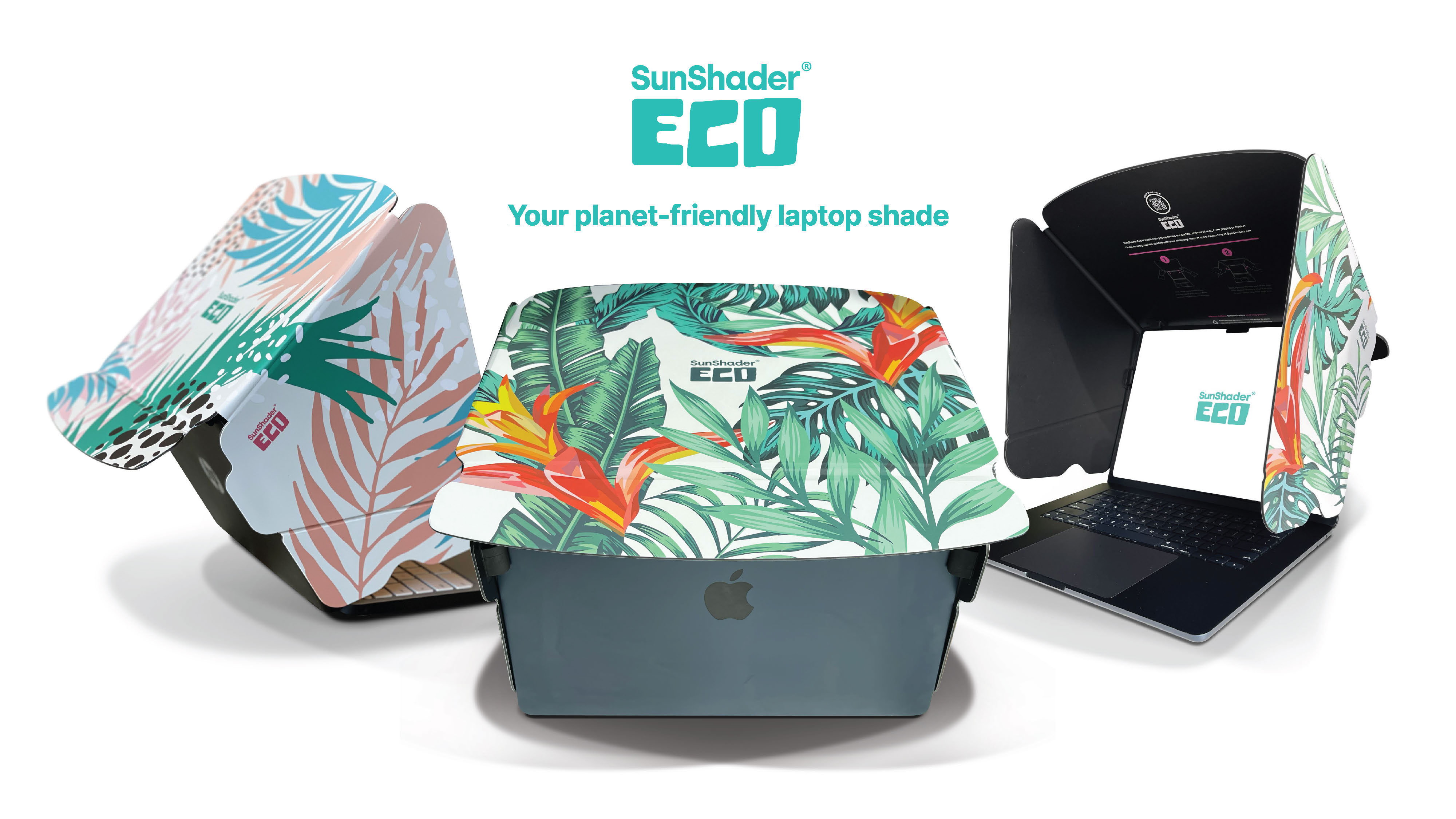 SunShader Eco - Recycled Cardboard Laptop Sun Shader