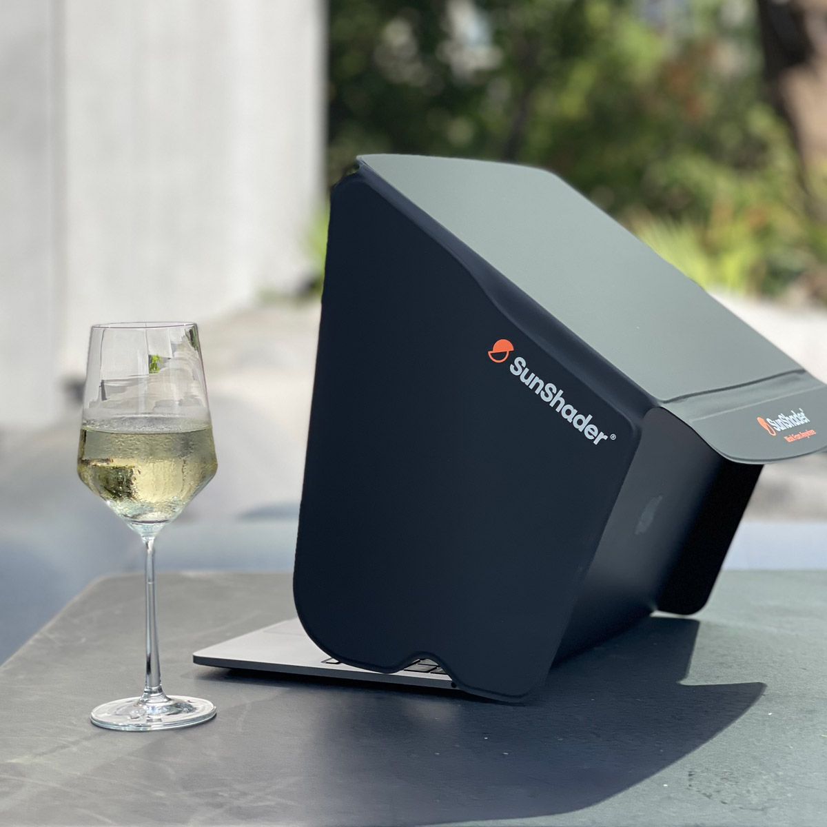 SunShader Laptop Shade with Wine
