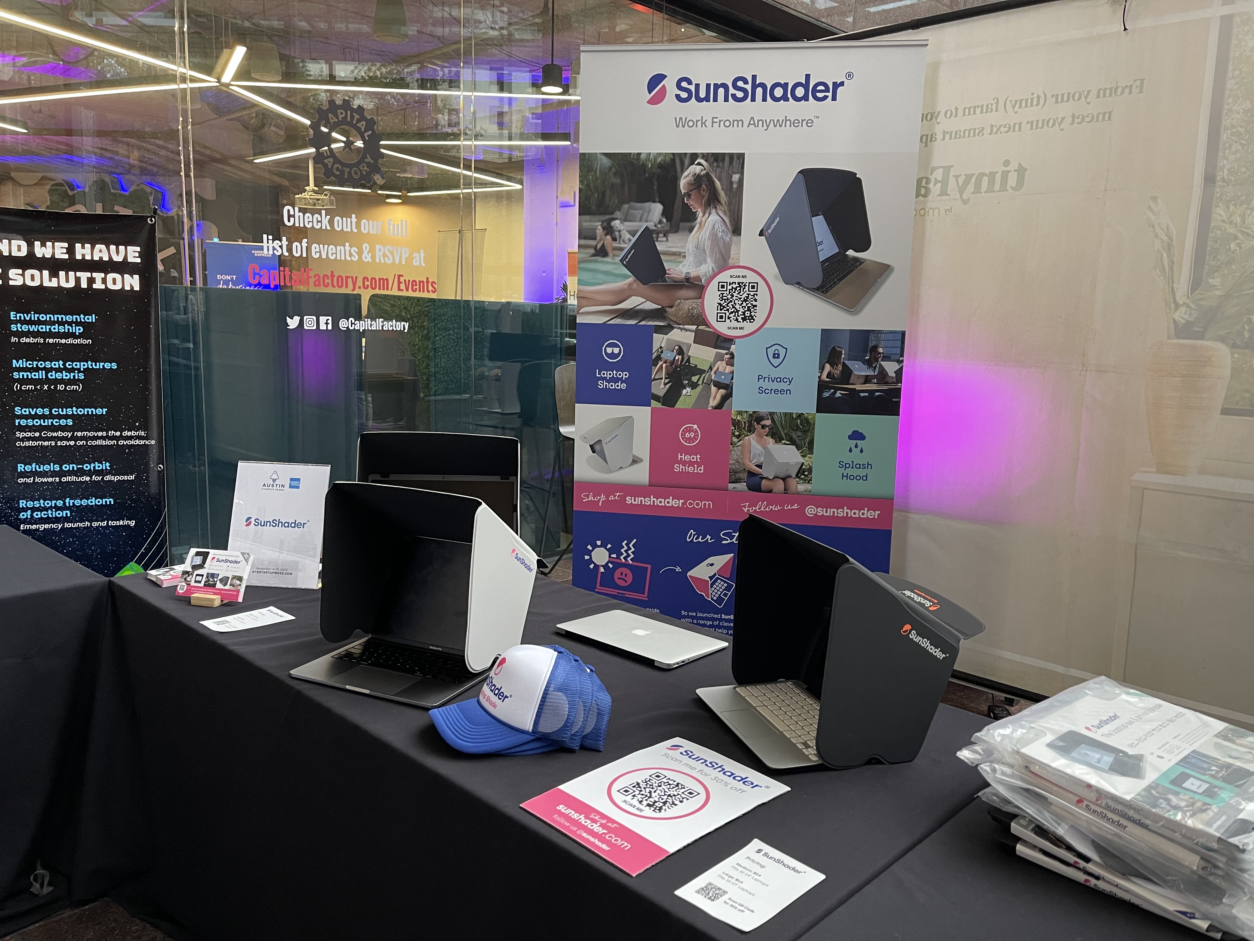 SunShader at Trade Show
